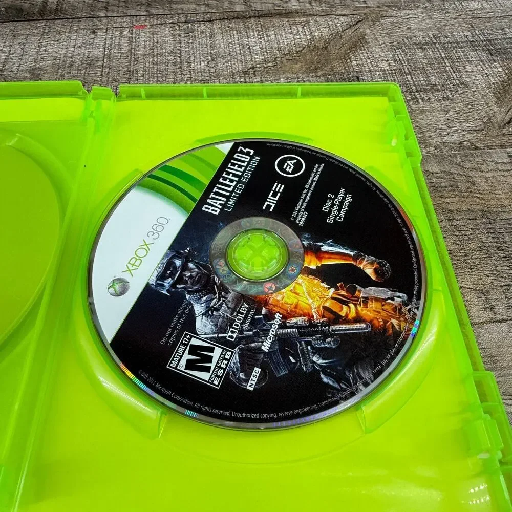 Battlefield 3 Limited Edition (Microsoft Xbox 360, 2011)